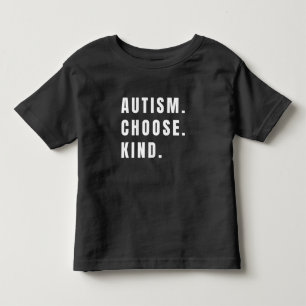 自閉症は親切な幼児Tシャツを選モダンぶ トドラーTシャツ