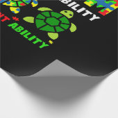 自閉症は障害ではない自閉症の認識 ラッピングペーパー (角)