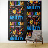 自閉症は障害ではない違う タペストリー (インサイチュ)
