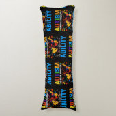 自閉症は障害ではない違う ボディピロー (正面縦)