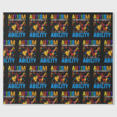 自閉症は障害ではない違う ラッピングペーパー (フラット)