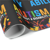 自閉症は障害ではない違う ラッピングペーパー (ロールコーナー)