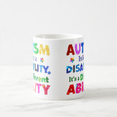 自閉症は障害ではない コーヒーマグカップ (中央)