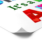 自閉症は障害ではない ポスター (角)