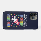 自閉症を引き出す生まれのになぜ適合するのか Case-Mate iPhoneケース (裏面(横))