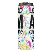 自閉症を超えて見る タンブラー (裏面)