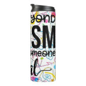 自閉症を超えて見る タンブラー (回転右)