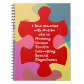 自閉症アクロスティック ノートブック (正面)