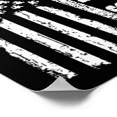 自閉症アメリカ国旗の自閉症意識パズルvint ポスター (角)