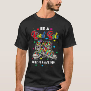 自閉症カッコいい意識は唯一の優しい虹の忍び込み Tシャツ