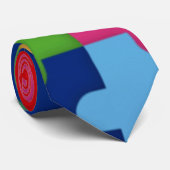 自閉症カラフル用パズルピース ネクタイ (ロール)