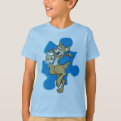 自閉症カンガルーとジョイ Tシャツ (正面)