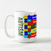 自閉症クラシック症 コーヒーマグカップ (左)