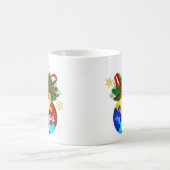 自閉症クリスマスボーブル コーヒーマグカップ (中央)