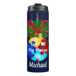 自閉症クリスマスボーブル タンブラー