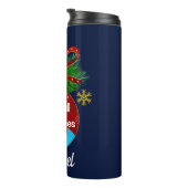 自閉症クリスマスボーブル タンブラー (回転右)