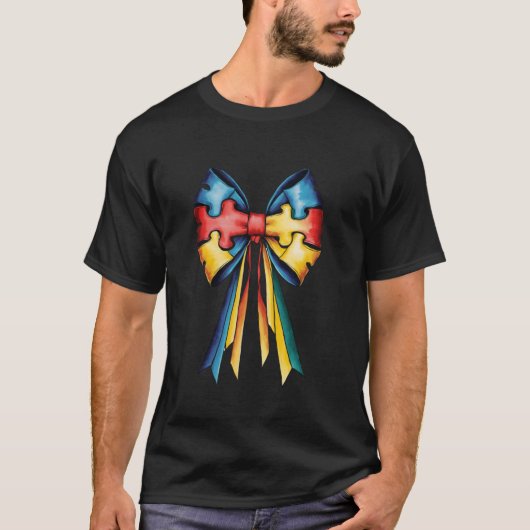 自閉症サポーター 自閉症のママ パパ 自閉症啓発 Tシャツ (正面)