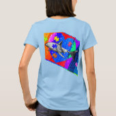 自閉症サメ Tシャツ (裏面)