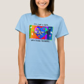 自閉症サメ Tシャツ (正面)