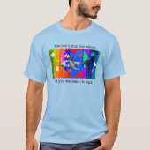 自閉症サメ Tシャツ (正面)