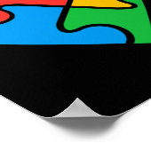 自閉症シャ子供へツアダルト ポスター (角)