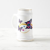 自閉症シンボルギフトマグ ビールジョッキ (正面左)