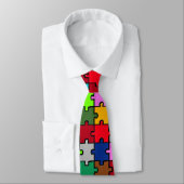 自閉症ジグソー ネクタイ (タイ)