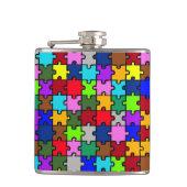 自閉症ジグソー フラスク (正面)