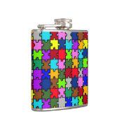 自閉症ジグソー フラスク (右)