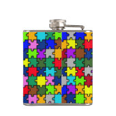 自閉症ジグソー フラスク (裏面)