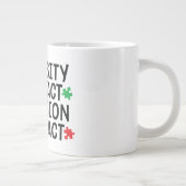 自閉症ジャンボマグ ジャンボコーヒーマグカップ (右)