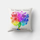 自閉症スペクトラムツリー クッション (裏面)