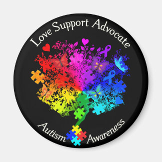 自閉症スペクトラムツリー マグネット