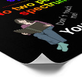 自閉症スペクトラムポスター ポスター (角)