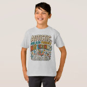 自閉症スペクトラム 聞いていない Tシャツ (正面フル)