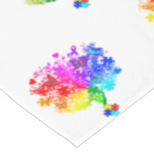 自閉症スペクトルの木 テーブルクロス (アングル)