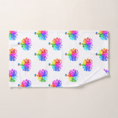 自閉症スペクトルの木 バスタオルセット (ハンドタオル)