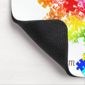 自閉症スペクトルの木 マウスパッド (コーナー)