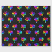 自閉症スペクトルの木 ラッピングペーパー (フラット)