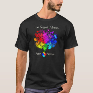 自閉症スペクトルの木 Tシャツ