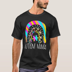 自閉症スペクトル障害ママレインボー認識度Pu Tシャツ