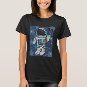 自閉症スペースマンアストロコスモ宇宙自閉症意識 Tシャツ