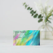 自閉症セラピスト 名刺 (スタンド正面)