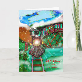 自閉症チャリティクリスマスカード シーズンカード