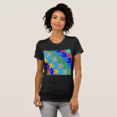 自閉症パズルピース 41 Tシャツ (正面フル)