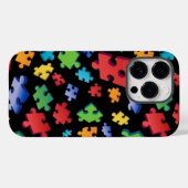 自閉症パズル作品 Case-Mate iPhoneケース (裏面 (横))