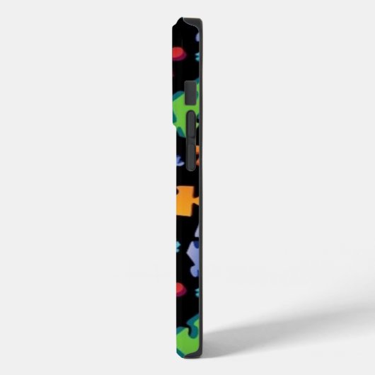 自閉症パズル作品 Case-Mate iPhoneケース (裏面 / 左)