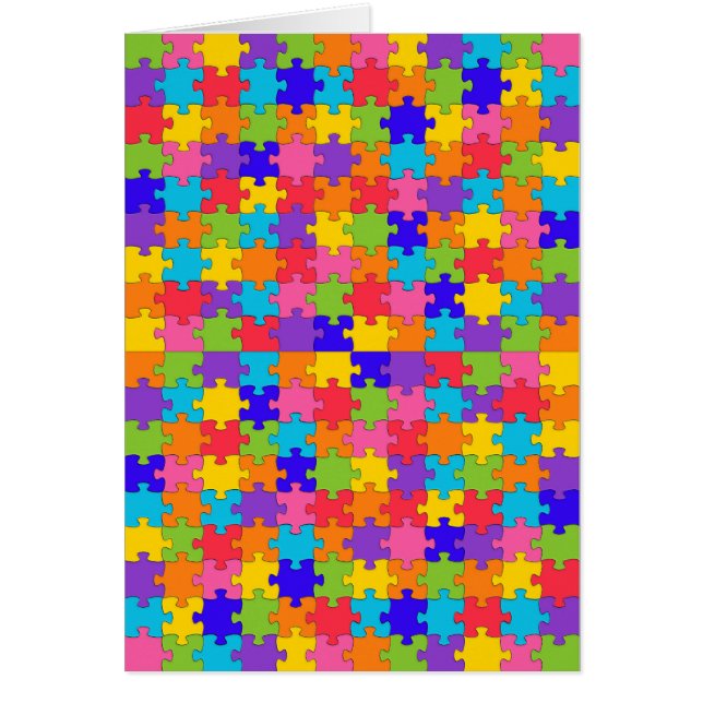 自閉症パズル (正面)