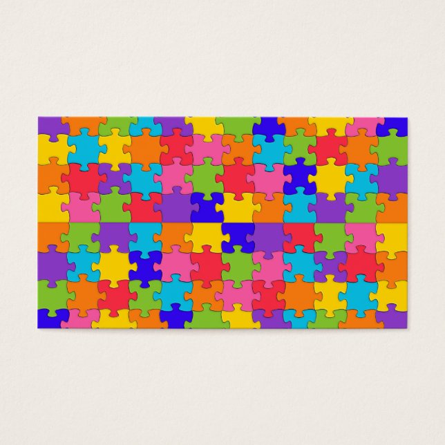 自閉症パズル (正面)