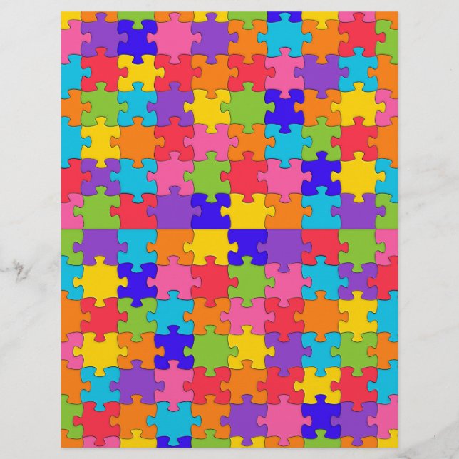 自閉症パズル (正面)